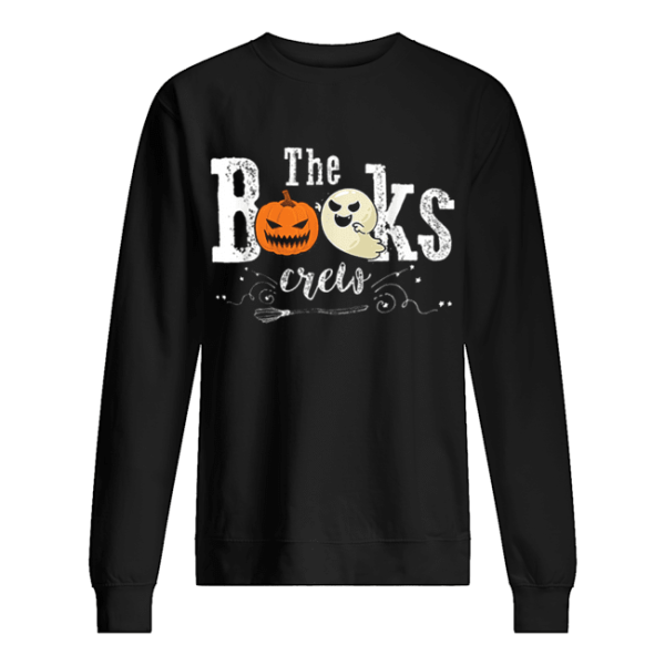 Beautiful Books Crew Halloween Gift For Librarian Books Lover shirt