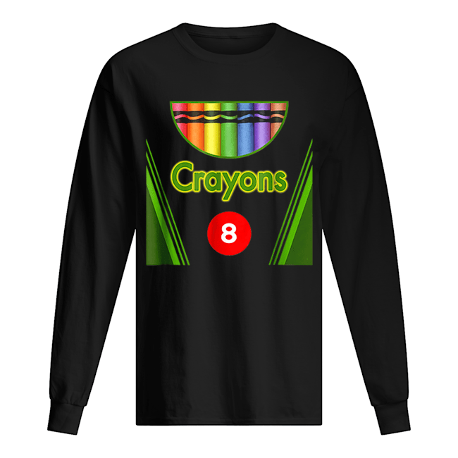 Beautiful Crayon Box of 8 Costume Halloween shirt Beautiful Crayon Box of 8 Costume Halloween shirt