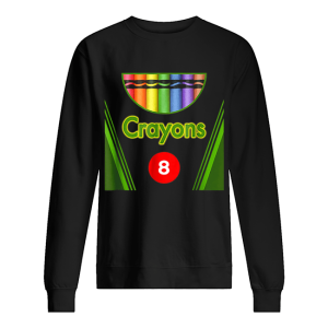 Beautiful Crayon Box of 8 Costume Halloween shirt