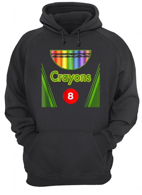 Beautiful Crayon Box of 8 Costume Halloween shirt Beautiful Crayon Box of 8 Costume Halloween shirt