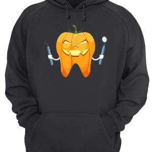 Beautiful Dentist Halloween Night Pumpkin Scrubs Scary Gift shirt 3
