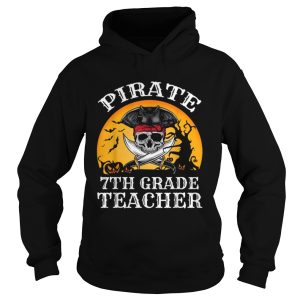 Beautiful Pirate 7th Grade Teacher Funny Halloween shirt