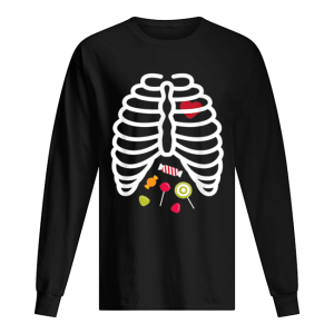 Beautiful Skeleton Rib Cage Heart Candy Cute Adult Kids shirt