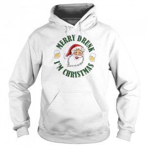 Beer Santa Merry Drunk I'm Christmas shirt 5