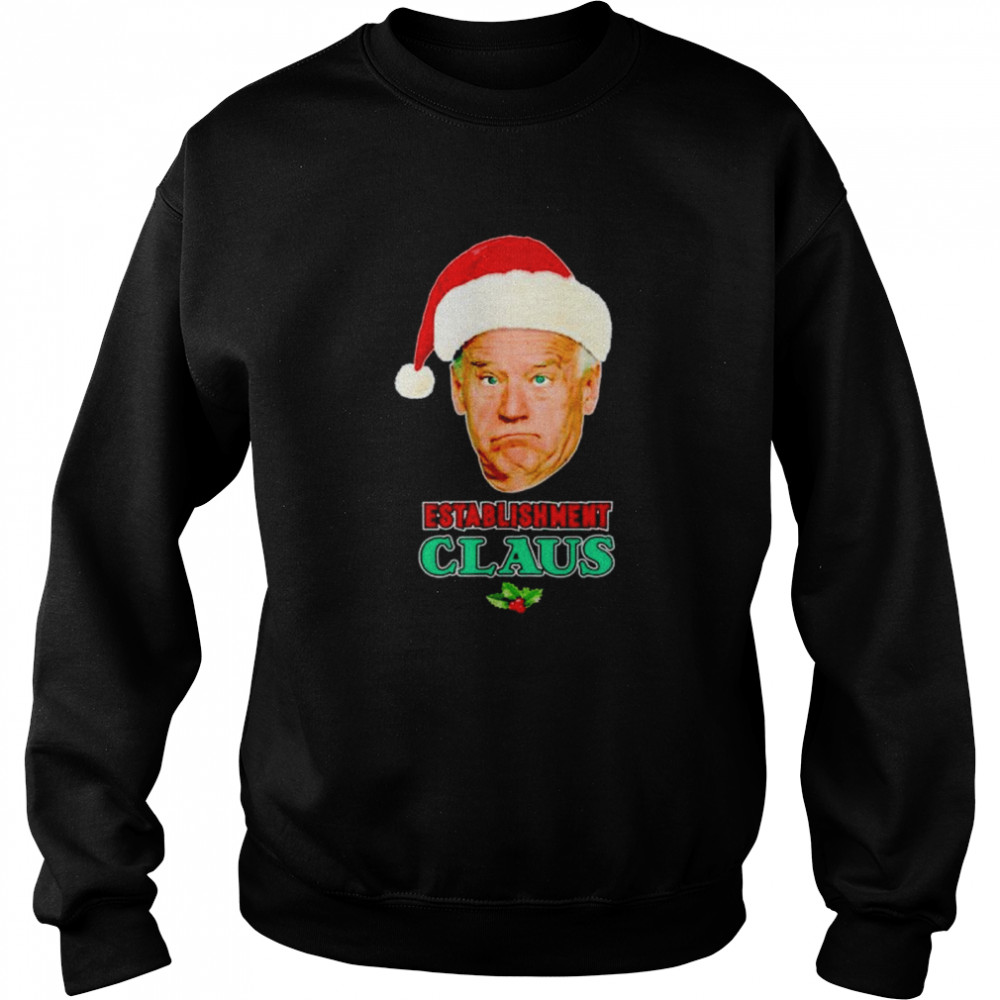 Best biden establishment claus shirt Best biden establishment claus shirt