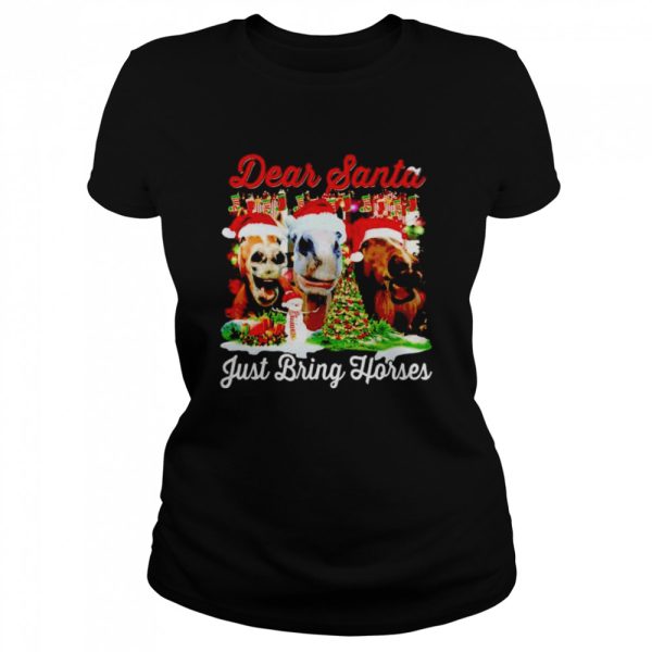 Best dear Santa just bring horses Christmas sweater