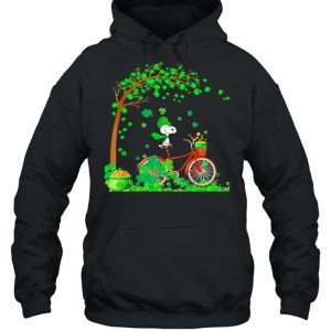 Bicycle Snoopy Patrick Tree Happy Patricks Day 2021 shirt 5