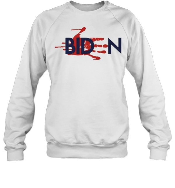 Biden Blood On His Hands T-shirt