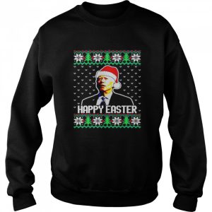 Biden Santa Happy Easter ugly christmas shirt 4