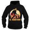 Bigfoot Hug Guitar El Squatcho shirt
