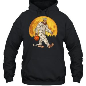 Bigfoot Mummy Costume Moon Halloween Sasquatch DOTD shirt 3