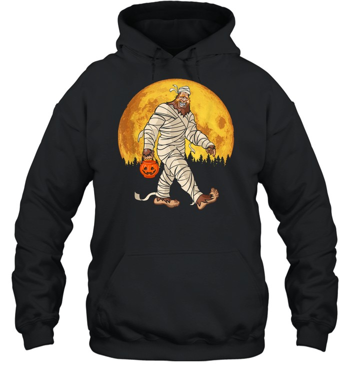 Bigfoot Mummy Costume Moon Halloween Sasquatch DOTD shirt Bigfoot Mummy Costume Moon Halloween Sasquatch DOTD shirt