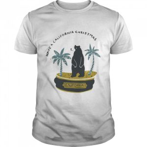 Black Bear Have A California Christmas Shirt