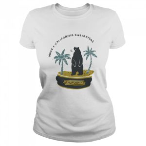 Black Bear Have A California Christmas Shirt