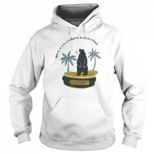 Black Bear Have A California Christmas Shirt 5