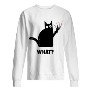 Black Cat Freddy Krueger what shirt