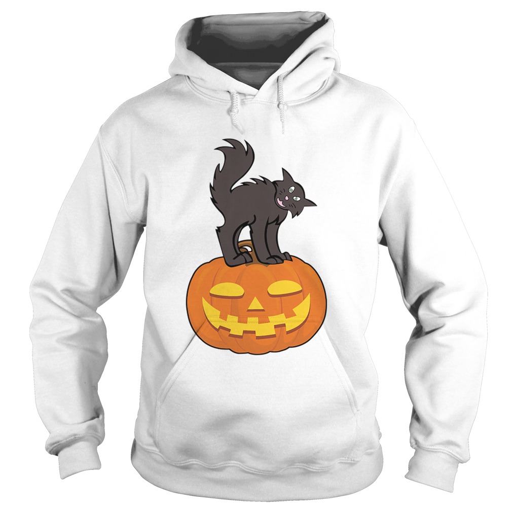 Black Cat On Pumpkin Funny Cat Lover TShirt Black Cat On Pumpkin Funny Cat Lover TShirt