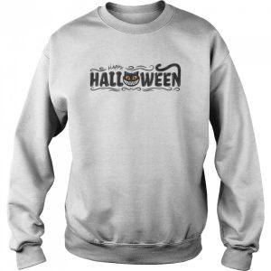 Black Cat Pumpkin Face shirt