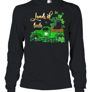 Black Cat loads of luck st patricks day shirt 3