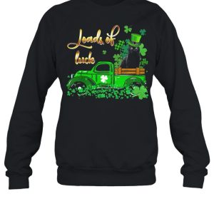 Black Cat loads of luck st patricks day shirt 4