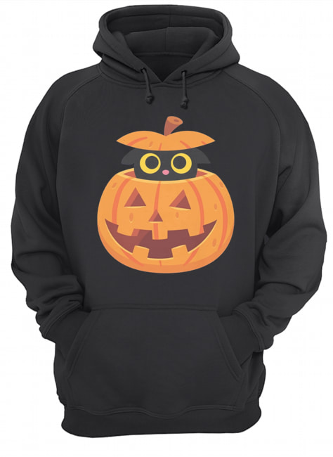Black Kitten in the Pumpkin T shirt Black Kitten in the Pumpkin T shirt