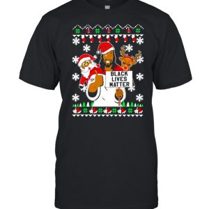Black Lives Matter Jeses Christmas Sweater Shirt
