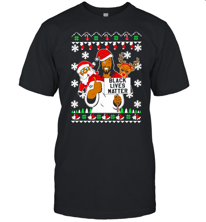 Black Lives Matter Jeses Christmas Sweater Shirt Black Lives Matter Jeses Christmas Sweater Shirt