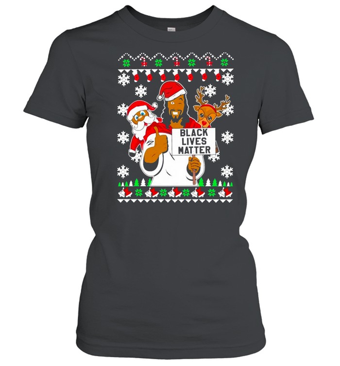 Black Lives Matter Jeses Christmas Sweater Shirt Black Lives Matter Jeses Christmas Sweater Shirt