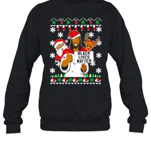 Black Lives Matter Jeses Christmas Sweater Shirt 4