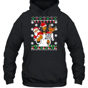 Black Lives Matter Jeses Christmas Sweater Shirt 5