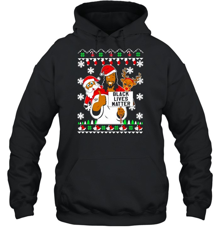 Black Lives Matter Jeses Christmas Sweater Shirt Black Lives Matter Jeses Christmas Sweater Shirt