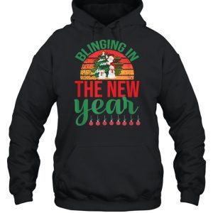 Blinging In The New Year Christmas T Shirt 5