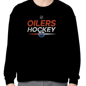 Blue Edmonton Oilers Authentic Pro Primary Replen T-Shirt