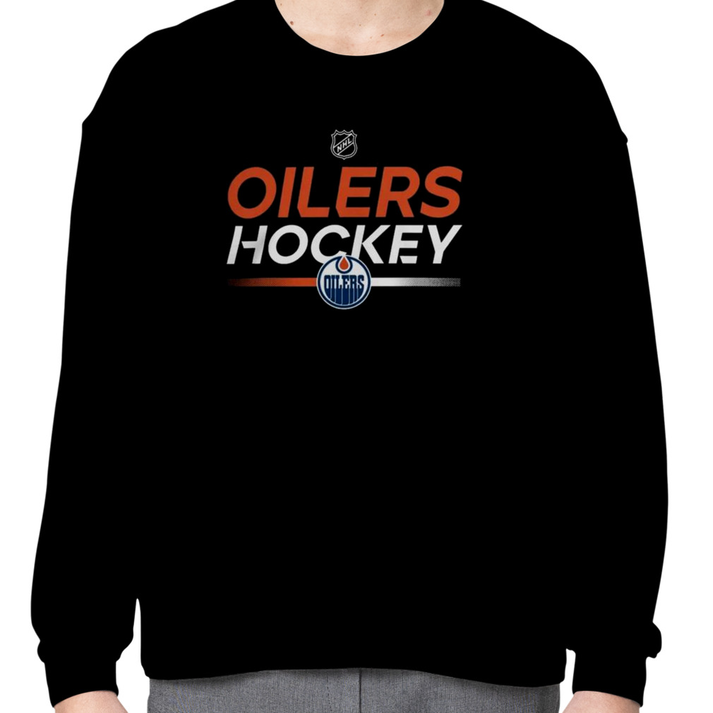 Blue Edmonton Oilers Authentic Pro Primary Replen T-Shirt Blue Edmonton Oilers Authentic Pro Primary Replen T-Shirt