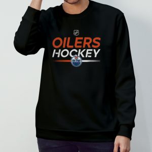 Blue Edmonton Oilers Authentic Pro Primary Replen T Shirt 3