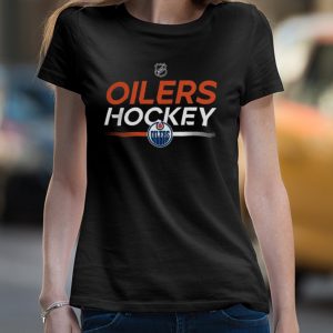 Blue Edmonton Oilers Authentic Pro Primary Replen T Shirt 4
