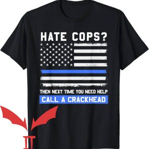 Blue Lives Matter T-Shirt Cop Saying