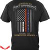 Blue Lives Matter T-Shirt First Responder Flag