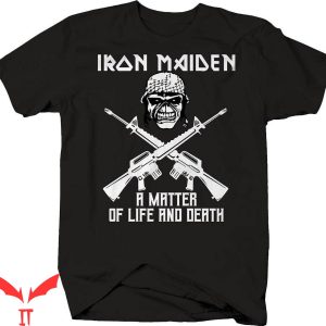 Blue Lives Matter T-Shirt Matter Life Death Solider