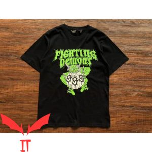 Blue Vlone T-Shirt Fighting Demon 99