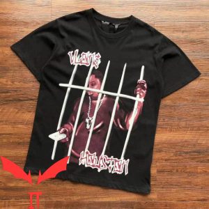 Blue Vlone T-Shirt Vlone Behind Bars
