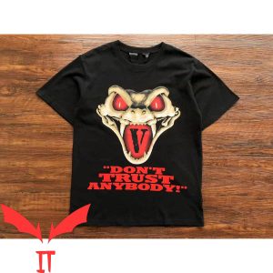 Blue Vlone T-Shirt Vlone Dont Trust Anybody