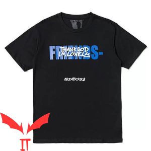 Blue Vlone T-Shirt Vlone Thank God I’m Lonely