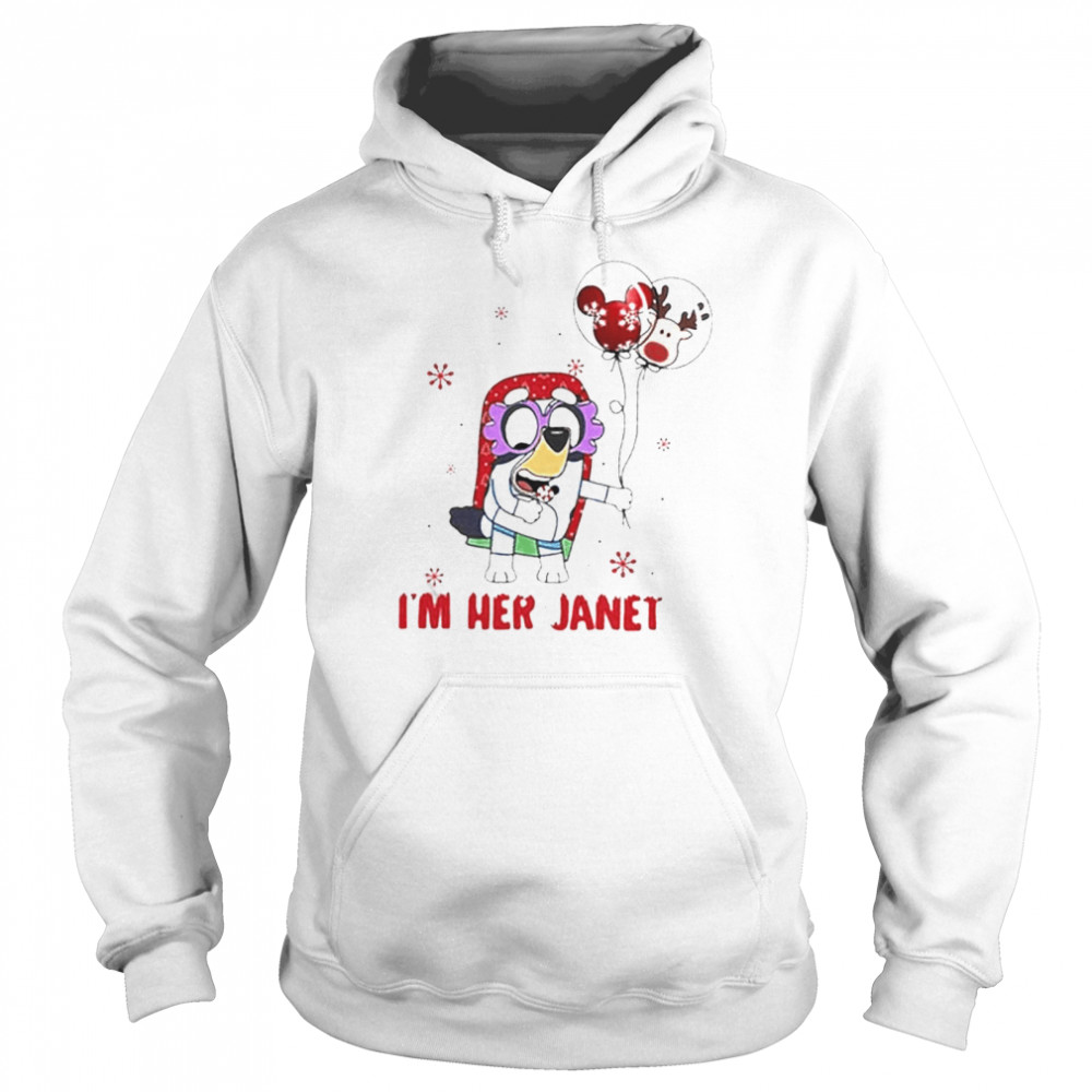Bluey Balloon Mickey mouse Reindeer I’m Her Janet Christmas Shirt Bluey Balloon Mickey mouse Reindeer I’m Her Janet Christmas Shirt