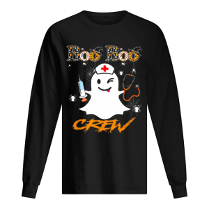 Boo Boo Crew Ghost Nurse Costume Halloween shirt