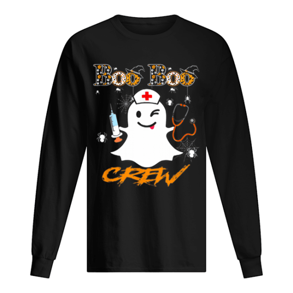 Boo Boo Crew Ghost Nurse Costume Halloween shirt