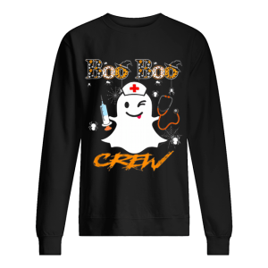Boo Boo Crew Ghost Nurse Costume Halloween shirt