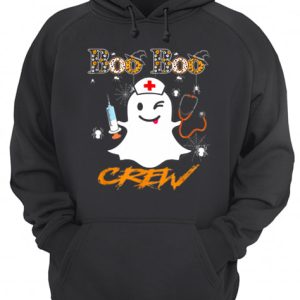 Boo Boo Crew Ghost Nurse Costume Halloween shirt 3