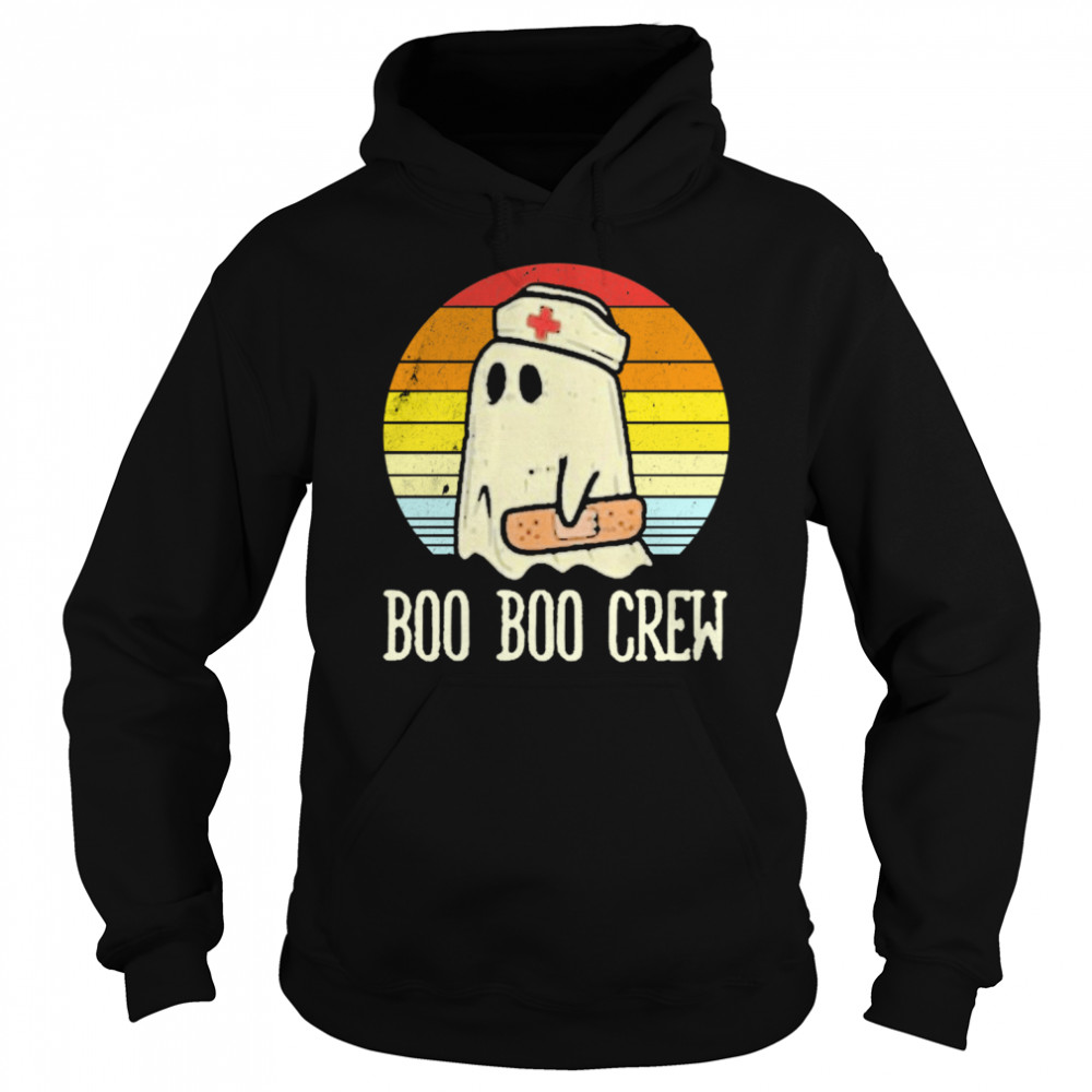 Boo Boo Crew Ghost Nurse Retro Halloween Vintage 2020 shirt Boo Boo Crew Ghost Nurse Retro Halloween Vintage 2020 shirt
