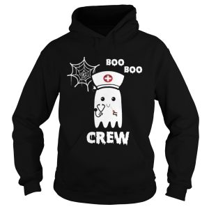 Boo Boo Crew Nurse Ghost Funny Halloween Costume Gift T-Shirt